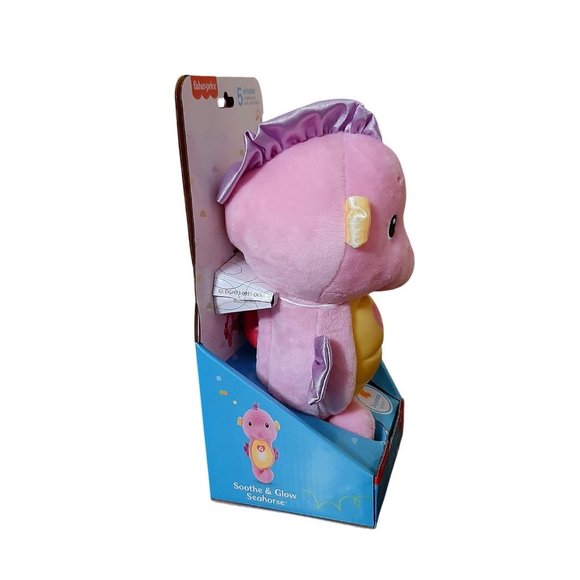 Fisher Price Pink Soothe & Glow Seahorse - Picture 2 of 6